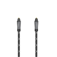 Hama 00205140 Audio-Kabel 3 m TOSLINK Schwarz, Grau (Schwarz, Grau)