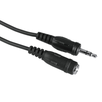 Hama 00205104 Audio-Kabel 2,5 m 3.5mm Schwarz (Schwarz)