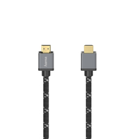 Hama 00205238 HDMI-Kabel 1 m HDMI Typ A (Standard) Schwarz, Grau (Schwarz, Grau)
