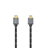 Hama 00205239 HDMI-Kabel 2 m HDMI Typ A (Standard) Schwarz, Grau (Schwarz, Grau)