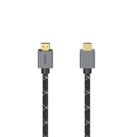 Hama 00200504 HDMI-Kabel 2 m HDMI Typ A (Standard) Schwarz, Grau (Schwarz, Grau)