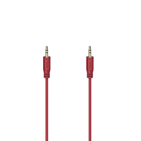 Hama Flexi-Slim Audio-Kabel 0,75 m 3.5mm Rot (Rot)