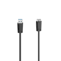 Hama 00200627 USB Kabel 1,5 m Micro-USB A USB A Schwarz (Schwarz)