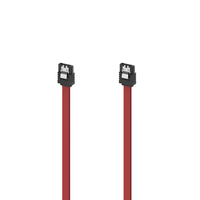 Hama 00200739 SATA-Kabel 0,45 m Rot (Rot)