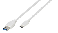 Vivanco USB Type-C Kabel, USB Type-C Stecker <-> USB 3.1 Type A Stecker, 2m