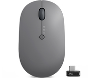 Lenovo Go Multi-Device Maus Beidh&auml;ndig RF Wireless + Bluetooth Optisch 2400 DPI