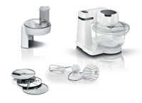 Bosch Serie 2 MUMS2TW01 Küchenmaschine 700 W 3,8 l Schwarz, Weiß (Schwarz, Weiß)
