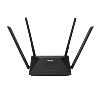 ASUS RT-AX53U WLAN-Router Gigabit Ethernet Dual-Band (2,4 GHz/5 GHz) 3G 5G 4G Schwarz (Schwarz)