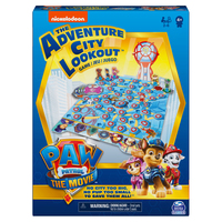 PAW Patrol Spin Master Games - Das Adventure City Lookout Spiel - Das Kinderspiel zu " : Der Kinofilm" - für 2-6 Spieler ab 4 Jahren