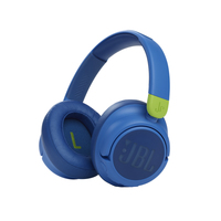 JBL JR460NC Kopfhörer Verkabelt & Kabellos Kopfband Musik USB Typ-C Bluetooth Blau (Blau)