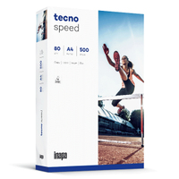 inapa-tecno tecno Speed Druckerpapier A4 (210x297 mm) 500 Blätter Weiß (Weiß)