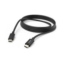 Hama 00187273 USB Kabel 3 m USB 2.0 USB C Schwarz (Schwarz)