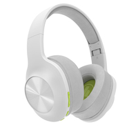 Hama Spirit Calypso Kopfhörer Kabellos Kopfband Anrufe/Musik Bluetooth Grau, Weiß (Grau, Weiß)