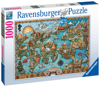 Ravensburger 16728 Puzzle Puzzlespiel 1000 Stück(e) Fantasie (Mehrfarbig)