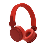 Hama Freedom Lit Kopfhörer Kabellos Kopfband Anrufe/Musik Bluetooth Rot (Rot)