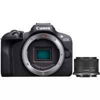 Canon EOS R100 + RF-S 18-45mm F4.5-6.3 IS STM Kit (Schwarz)