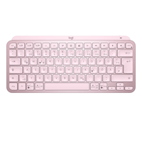 Logitech MX Keys Mini Minimalist Wireless Illuminated Keyboard (Pink)
