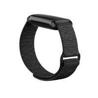 Fitbit FB181HLGYS Intelligentes tragbares Accessoire Band Anthrazit Nylon, Polyester