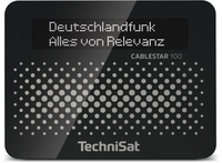 TechniSat CABLESTAR 100 Uhr Digital Schwarz (Schwarz)