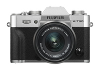 Fujifilm X -T30 II + 15-45mm MILC Body 26,1 MP X-Trans CMOS 4 9600 x 2160 Pixel Silber, Schwarz (Silber, Schwarz)