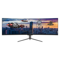 LC-Power LC-M49-DQHD-120-C-Q LED display 124,5 cm (49 Zoll) 5120 x 1440 Pixel UltraWide Quad HD QLED Schwarz (Schwarz)