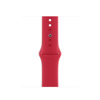 Apple MKUD3ZM/A Smart Wearable Accessoire Band Rot Fluor-Elastomer (Rot)