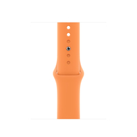 Apple MKUF3ZM/A Smart Wearable Accessoire Band Orange Fluor-Elastomer (Orange)
