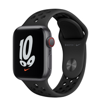 Apple Watch SE Nike 40 mm OLED 4G Grau GPS