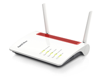FRITZ!Box 6850 5G WLAN-Router Gigabit Ethernet Dual-Band (2,4 GHz/5 GHz) 3G 4G Schwarz, Rot, Weiß