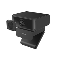 Hama C-650 Face Tracking Webcam 2 MP 1920 x 1080 Pixel USB Schwarz (Schwarz)