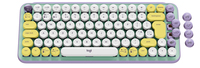 Logitech POP Keys Wireless Mechanical Keyboard With Emoji Keys Tastatur RF Wireless + Bluetooth QWERTZ Deutsch Mintfarbe (Mintfarbe)