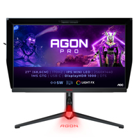 AOC AG274QXM Computerbildschirm 68,6 cm (27 Zoll) 2560 x 1440 Pixel Quad HD LED Schwarz, Rot (Schwarz, Rot)
