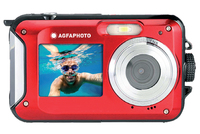 AgfaPhoto Realishot WP8000 Actionsport-Kamera 24 MP 2K Ultra HD CMOS 25,4 / 3,06 mm (1 / 3.06 Zoll) 130 g (Rot)