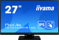 iiyama ProLite T2754MSC-B1AG Touchscreen-Monitor 68,6 cm (27 Zoll) 1920 x 1080 Pixel Multitouch Multi-Nutzer Schwarz (Schwarz)