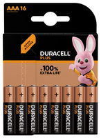 Duracell Plus 100 Einwegbatterie AAA Alkali (Mehrfarbig)