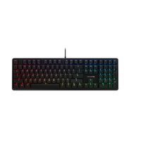 CHERRY G80-3000N RGB Tastatur USB QWERTY Englisch Schwarz (Schwarz)
