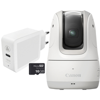 Canon PowerShot PX Kompaktkamera Basis-Kit, Weiß (Weiß)