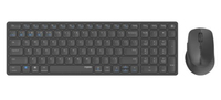 Hama 9700M Tastatur QWERTY Deutsch Grau (Grau)