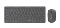 Hama 9600M Tastatur QWERTY Deutsch Grau (Grau)