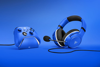 Razer Essential Duo Bundle Kopfhörer Kabelgebunden Kopfband Gaming Ladestation Blau (Blau)