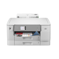 Brother HLJ6010DWRE1 Tintenstrahldrucker Farbe 1200 x 4800 DPI A3 WLAN (Weiß)