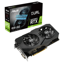 ASUS Dual -RTX2060-12G-EVO NVIDIA GeForce RTX 2060 12 GB GDDR6 (Schwarz)