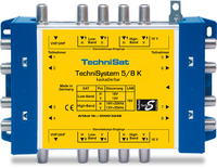 TechniSat TechniSystem 5/8 K Grau, Gelb (Grau, Gelb)