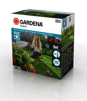 Gardena 8270-20 Wassersprinkler Kreisförmige Wassersprinkler Kunststoff Schwarz (Schwarz)
