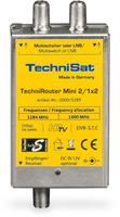 TechniSat TechniRouter Mini 2/1x2 (Silber, Gelb)