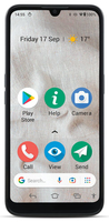 Doro 8100 15,5 cm (6.1 Zoll) Single SIM Android 10 Go edition 4G USB Typ-C 2 GB 32 GB 3000 mAh Grau (Grau)