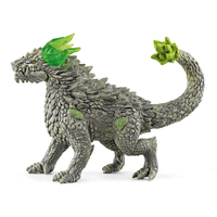 Schleich Eldrador Stone Dragon (Grün, Grau)