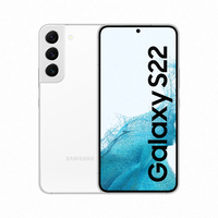 Samsung Galaxy S22 SM-S901B 15,5 cm (6.1") Dual-SIM Android 12 5G USB Typ-C 8 GB 256 GB 3700 mAh Weiß (Weiß)