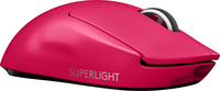 Logitech G Pro X Superlight Maus rechts RF Wireless Optisch 25600 DPI (Magenta)