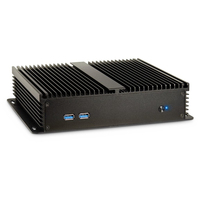 Inter-Tech IP-40 Small Form Factor (SFF) Schwarz (Schwarz)